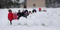 Конкурс снежных построек