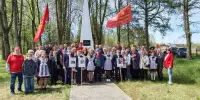 Митинг в преддверии 80-ти летия Великой Победы советского народа